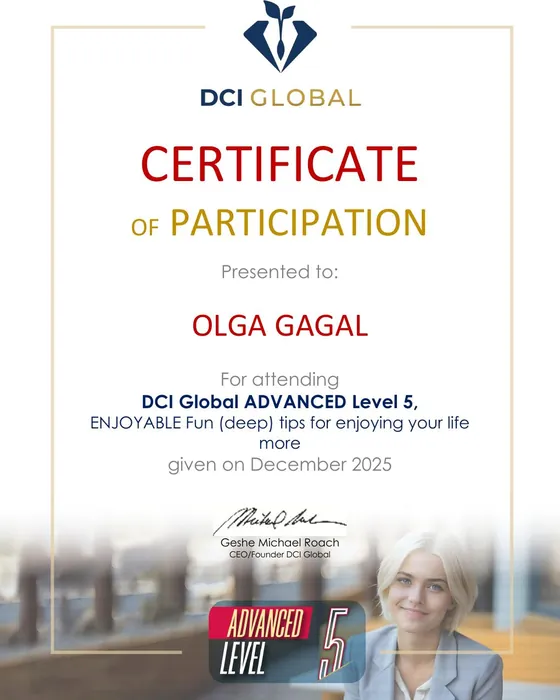 DCI Global Advanced Level 5